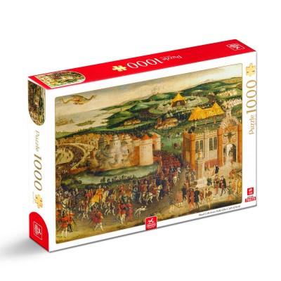 Puzzle Dtoys-76670 Champ de la Toile d'Or