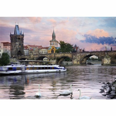 Puzzle DToys-77240 République Tchèque - Prague
