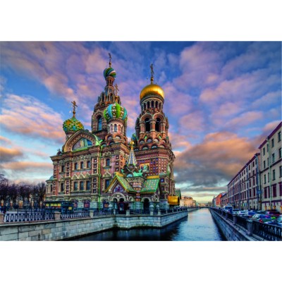 Puzzle Dtoys-77776 Church of the Savior on Blood - Saint Petersbourg