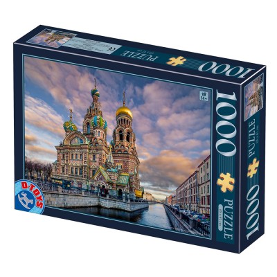 Puzzle Dtoys-77776 Church of the Savior on Blood - Sankt Petersburg