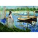 Edouard Manet - Les Berges de la Seine à Argenteuil