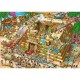 Jigsaw Puzzle - 1000 Pieces - Cartoon Collection : Building the Pyramids, Egypt