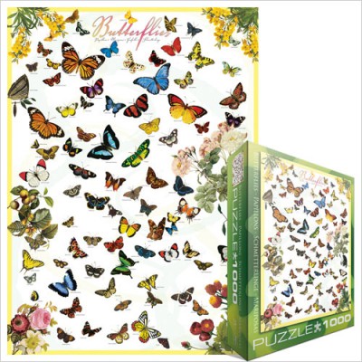 Puzzle Eurographics-6000-0077 Papillons