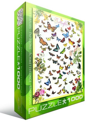 Puzzle Eurographics-6000-0077 Papillons