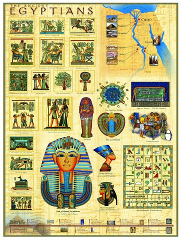 Puzzle Eurographics-6000-0083 Les Egyptiens