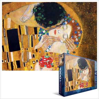 Puzzle Eurographics-6000-0142 Gustav Klimt : Le baiser (détail)