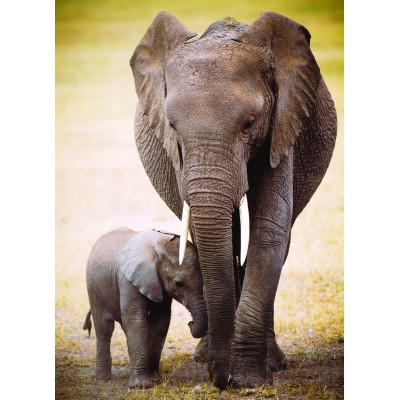 Puzzle Eurographics-6000-0270 The Elephant and baby elephant