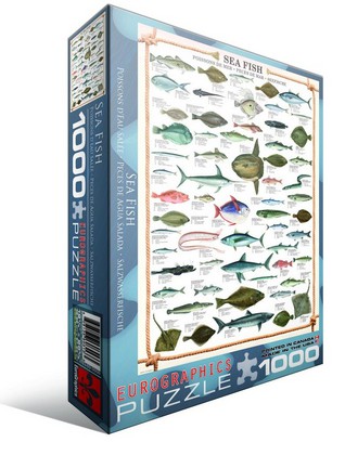 Puzzle Eurographics-6000-0313 Die Fische