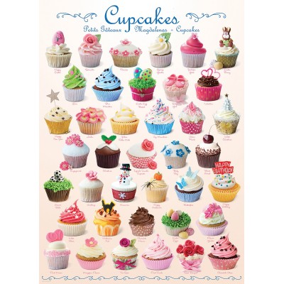 Puzzle Eurographics-6000-0409 Cupcakes