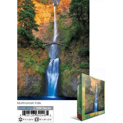 Puzzle Eurographics-6000-0546 Multnomah Wasserfall - Oregon