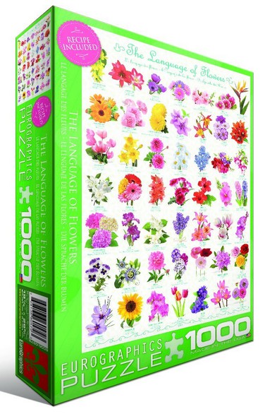 Puzzle Eurographics-6000-0579 Die Blumensprache