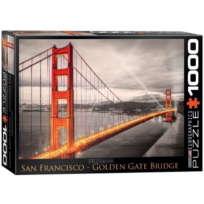 Puzzle Eurographics-6000-0663 San Francisco Golden Gate Bridge