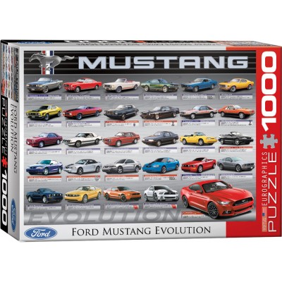 Puzzle Eurographics-6000-0684 Ford Mustang Evolution
