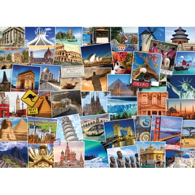 Puzzle Eurographics-6000-0751 World Globetrotter