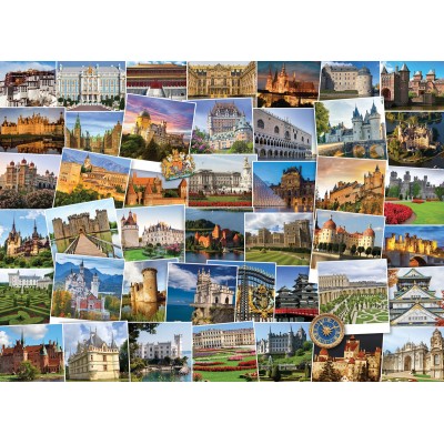 Puzzle Eurographics-6000-0762 Globetrotter - Castles and Palaces