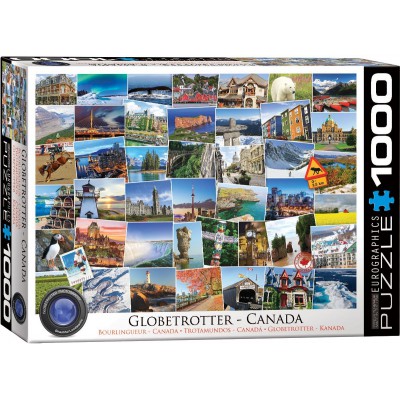 Puzzle Eurographics-6000-0780 Globetrotter - Kanada