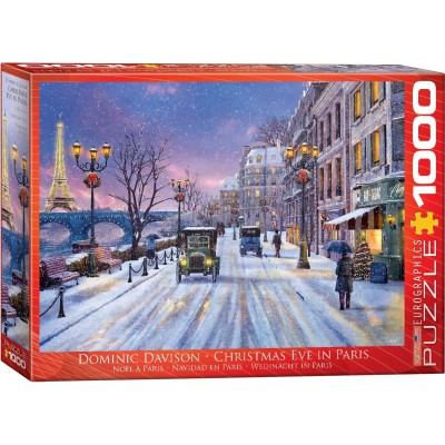 Puzzle Eurographics-6000-0785 Dominic Davison: Weihnachten in Paris