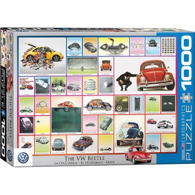 Puzzle Eurographics-6000-0800 VW Beetle - La Coccinelle