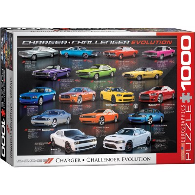 Puzzle Eurographics-6000-0949 Dodge Charger Challenger Evolution