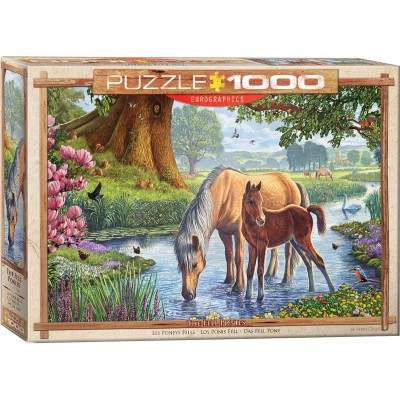 Puzzle Eurographics-6000-0976 Steve Crisp - The Fell Ponies