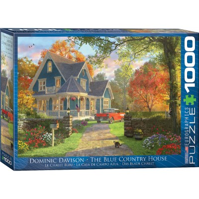 Puzzle Eurographics-6000-0978 Dominic Davison - The Blue Country House