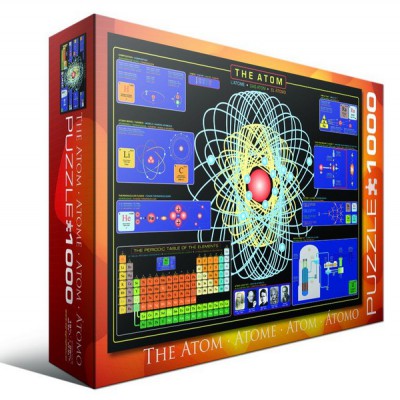 Eurographics-6000-1002 Jigsaw Puzzle - 1000 Pieces - The Atom