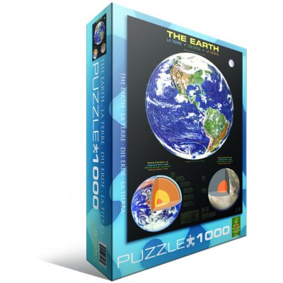 Puzzle Eurographics-6000-1003 Die Erde