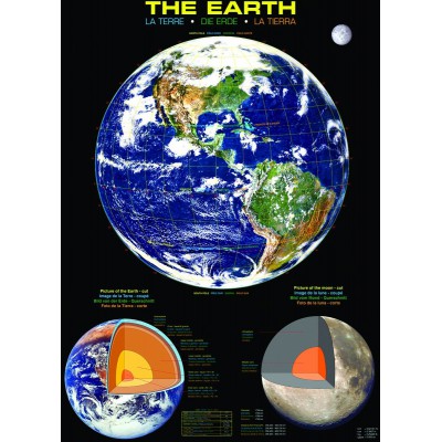 Puzzle Eurographics-6000-1003 The Earth