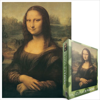 Puzzle Eurographics-6000-1203 Leonard de Vinci : Mona Lisa