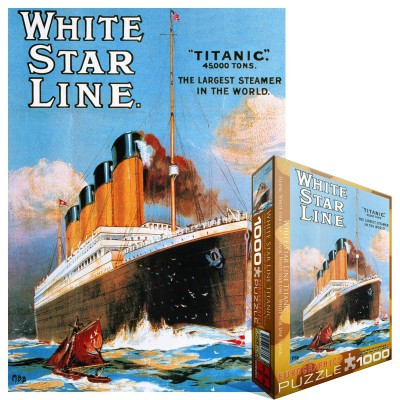 Puzzle Eurographics-6000-1333 Titanic