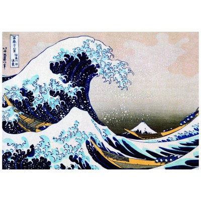 Puzzle Eurographics-6000-1545 Katsushika Hokusai: Great Wave of Kanagawa