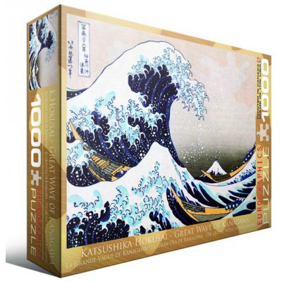 Puzzle Eurographics-6000-1545 Katsushika Hokusai: Great Wave of Kanagawa