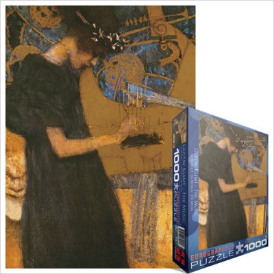 Puzzle Eurographics-6000-1991 Gustav Klimt: Die Musik
