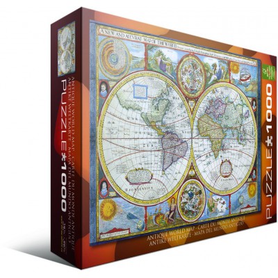 Puzzle Eurographics-6000-2006 Antike Weltkarte