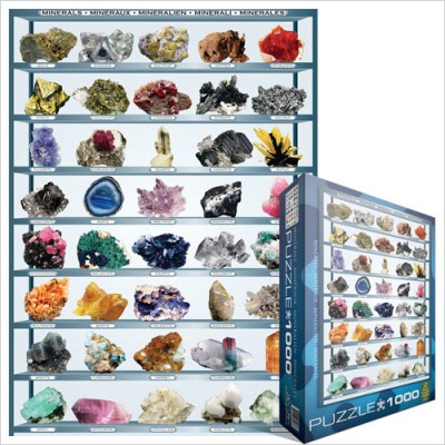 Puzzle Eurographics-6000-2008 Mineralien der Welt