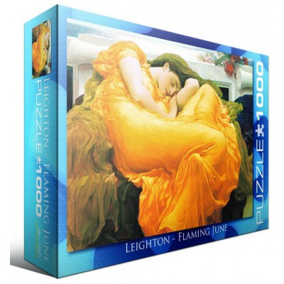 Puzzle Eurographics-6000-3214 Frederick Lord Leighton: Flaming June