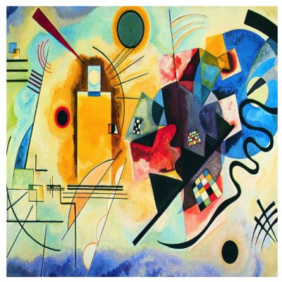 Puzzle Eurographics-6000-3271 Kandinsky: Gelb, Rot, Blau