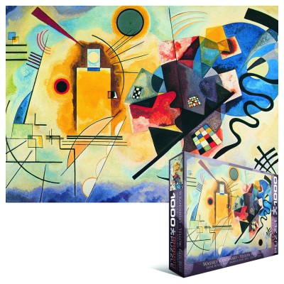 Puzzle Eurographics-6000-3271 Kandinsky Wassily : Jaune, Rouge, Bleu