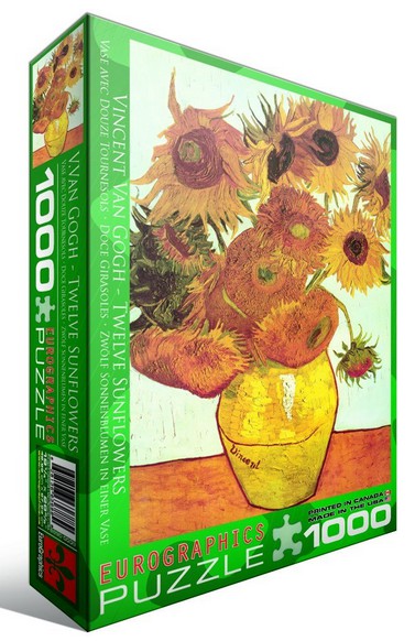 Puzzle Eurographics-6000-3688 Van Gogh: Sonnenblumen
