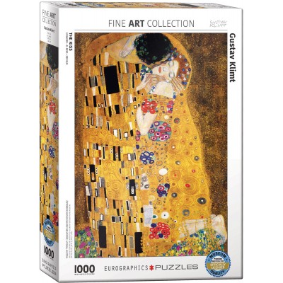 Puzzle Eurographics-6000-4365 Klimt: Der Kuss