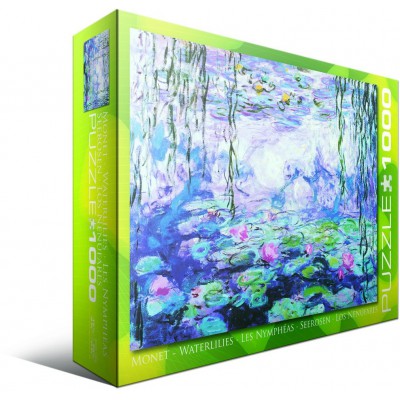 Puzzle Eurographics-6000-4366 Monet Claude : Les Nénuphars