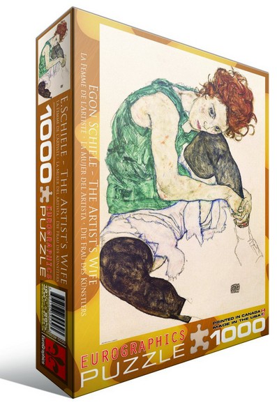 Puzzle Eurographics-6000-4539 Egon Schiele: die Künstlerin