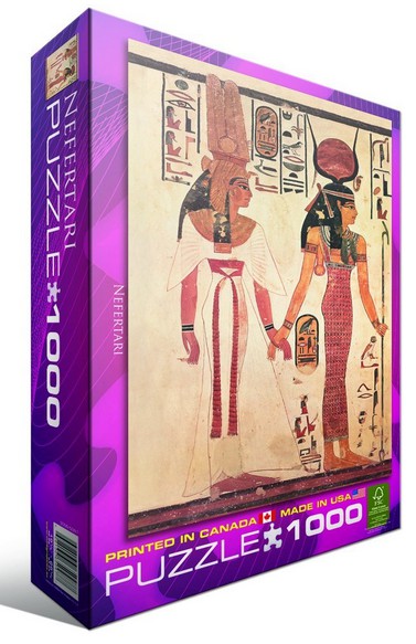 Puzzle Eurographics-6000-5097 Ägypten: Nefertari, geführt von Isis