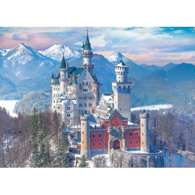 Puzzle Eurographics-6000-5419 Neuschwanstein en Hiver, Allemagne