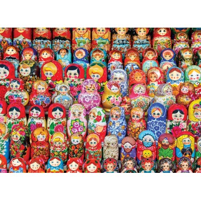 Puzzle Eurographics-6000-5420 Russian Matryoshka Dolls