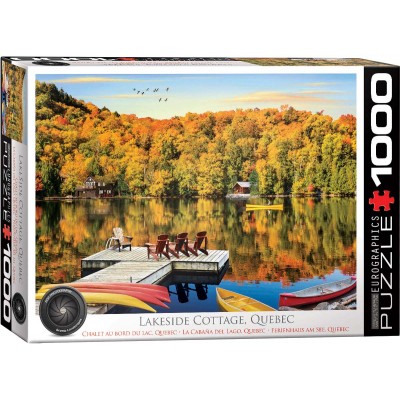Puzzle Eurographics-6000-5427 Lakeside Cottage Quebec
