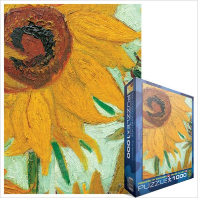 Puzzle Eurographics-6000-5429 Vincent Van Gogh: Sonnenblumen (Detail)