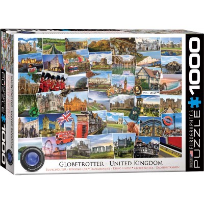 Puzzle Eurographics-6000-5464 Globetrotter Royaume Uni