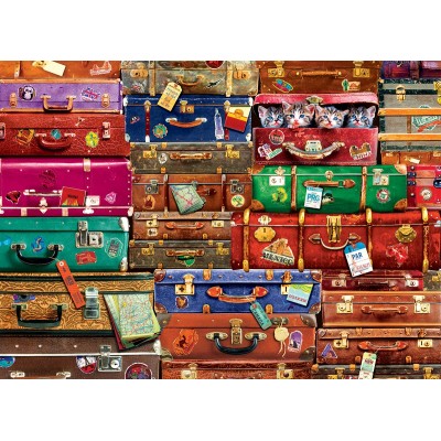 Puzzle Eurographics-6000-5468 Travel Suitcases