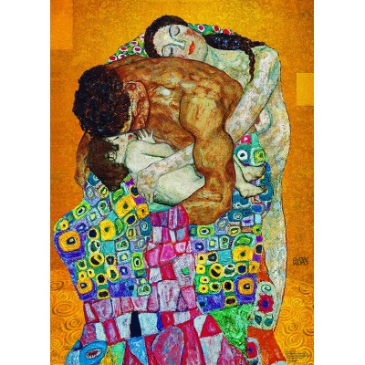 Puzzle Eurographics-6000-5477 Gustav Klimt - La Famille